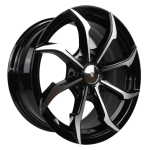 14" Mag Wheel – 4×100 (Black Machined Face + Undercut) - Model: OYTOS910
