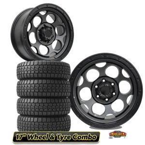 17" 6x139 4x4 FUELSTYLE WHEEL & TYRE COMBO
