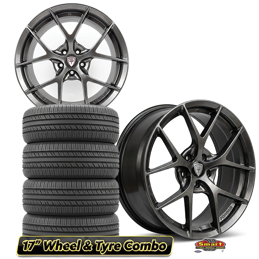 17" 5x100 BBS-FIR STYLE WHEEL & TYRE COMBO