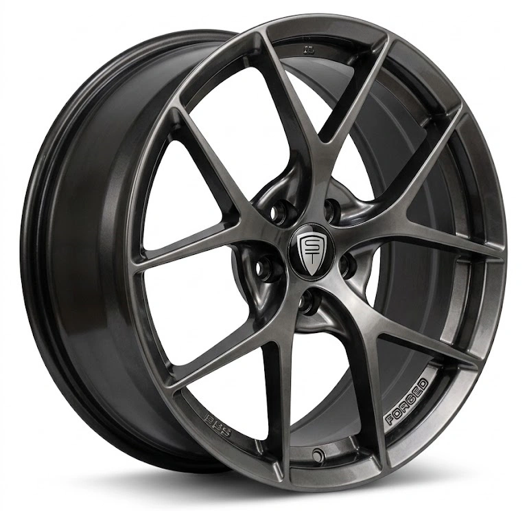 17" 5x100 BBS-FIR STYLE WHEEL & TYRE COMBO - Image 2