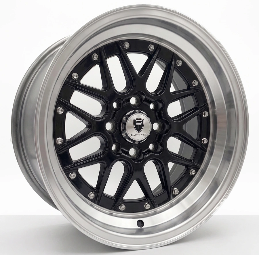 15" 4x100/114 BBS RM STYLE DEEP DISH WHEEL & TYRE COMBO - Image 2