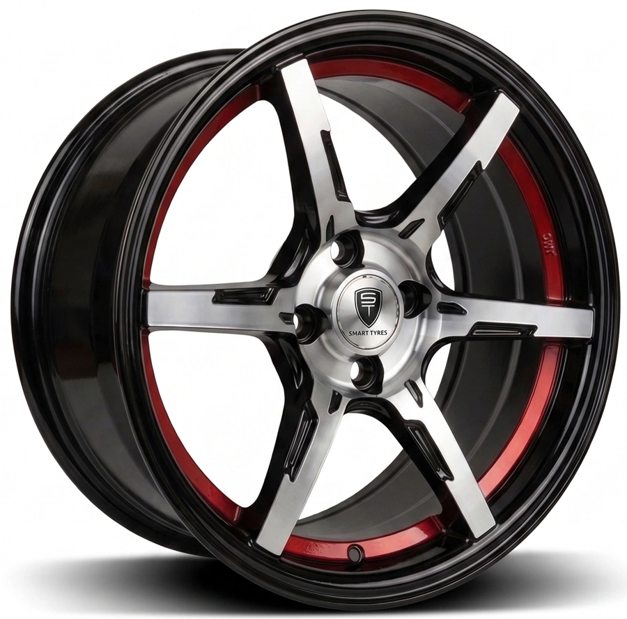15" 4x100 5 STAR UNDERCUT WHEEL & TYRE COMBO - Image 2