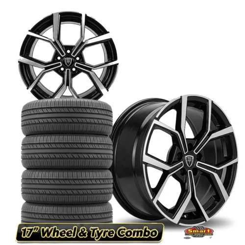 17″ 5×100 POLO CLUBSPORT STYLE WHEEL & TYRE COMBO