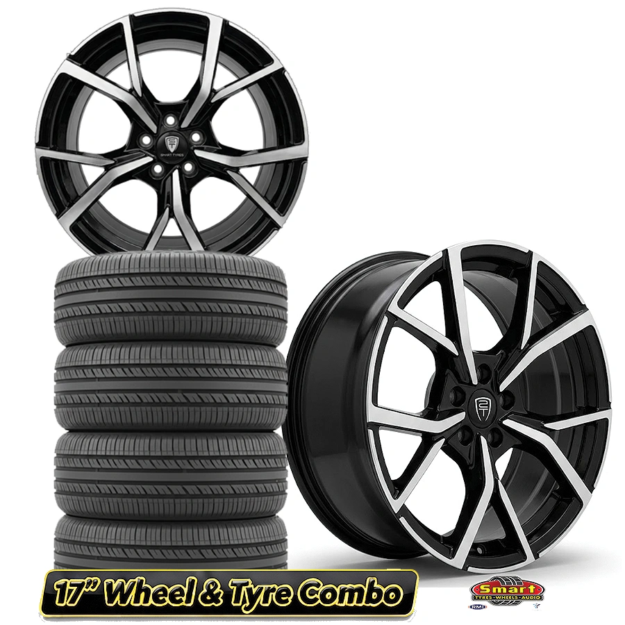 17" 5x100 POLO G8R STYLE WHEEL & TYRE COMBO