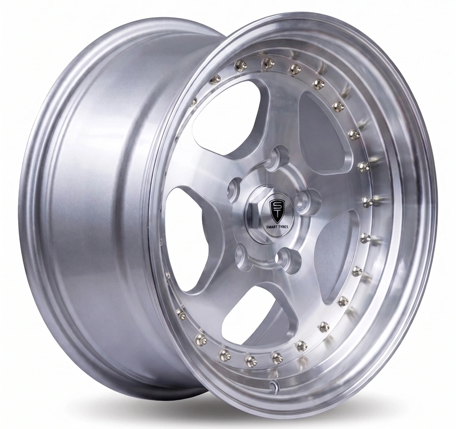 15" 5X120 SPOKE EQUIP STYLE DEEP DISH WHEEL & TYRE COMBO - Image 2