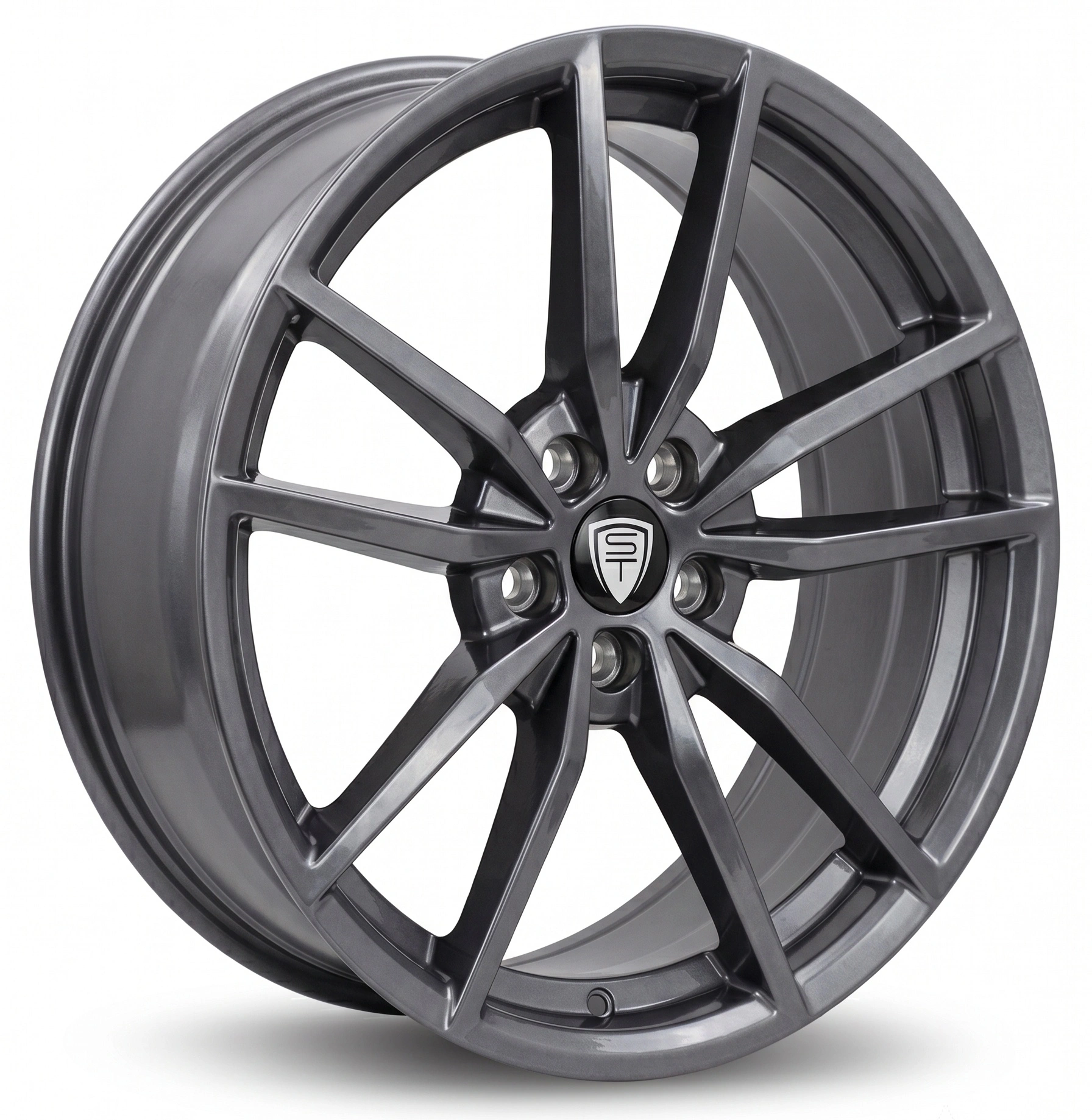 17" 5x100 POLO PTA STYLE WHEEL & TYRE COMBO - Image 2