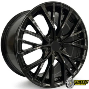 17"x7.5 5X100 OYR453 MAG WHEEL SET BLACK