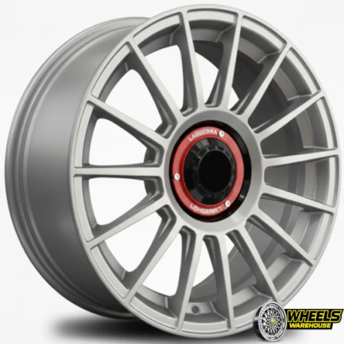 17″x7.5 5X100/5X112 OYRO-048 MAG WHEEL SET SILVER