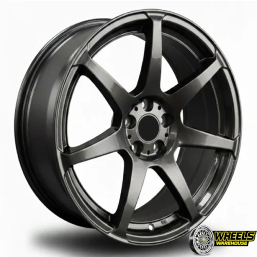 17″x8 5X100 OYTOS1422 MAG WHEEL SET HYPER BLACK SILVER