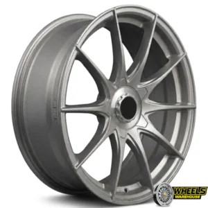 18"x8 5X100 YZTV55 MAG WHEEL SET SILVER