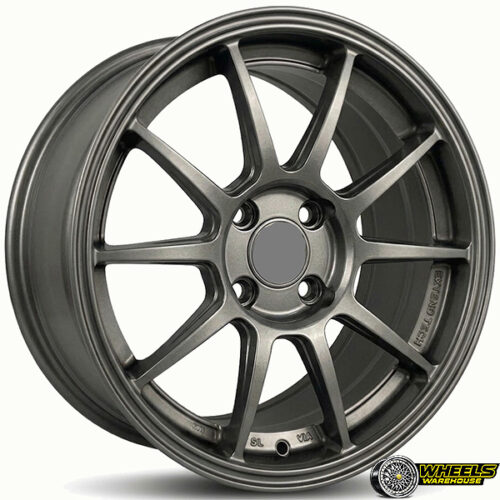 14″x5.5 4X100 YZTV131 MAG WHEEL SET GREY
