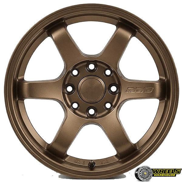 14"x5.5 4X100/4X114 YZTV105 MAG WHEEL SET BRONZE - Image 2