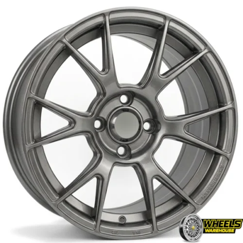 15″x7.0 4X100 DX149 MAG WHEEL SET HYPER BLACK
