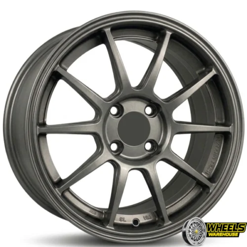 15″x7.0 4X100 DX147 MAG WHEEL SET HYPER BLACK