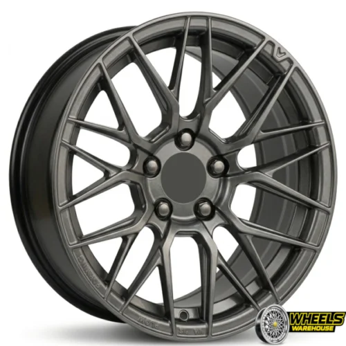 15″x7.0 4X100/4X114 YZTV24-DX088-OYTAH019 MAG WHEEL SET HYPER BLACK
