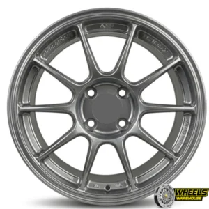 15"x7.0 4X100 DX109 MAG WHEEL SET GLOSS GUNMETAL