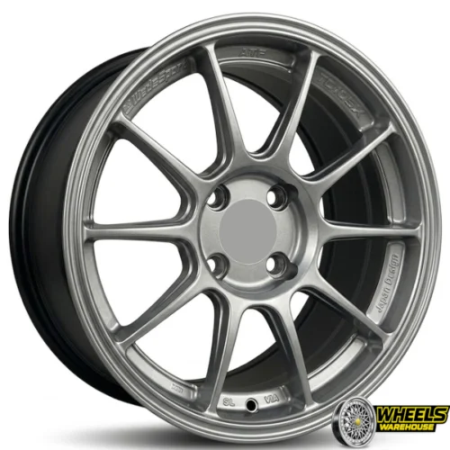 15″x7.0 4X100 DX109 MAG WHEEL SET SILVER
