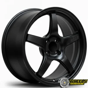 17"x7.5 4X100 DX015 MAG WHEEL SET MATT BLACK