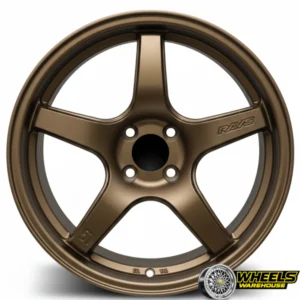17"x7.5 4X100 DX015 MAG WHEEL SET BRONZE