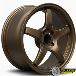 17"x7.5 4X100 DX015 MAG WHEEL SET BRONZE