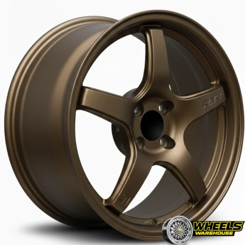17″x7.5 4X100 DX015 MAG WHEEL SET BRONZE