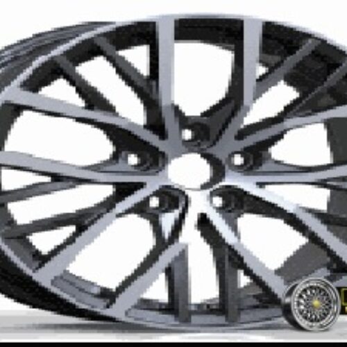 17″x7.5 5X100 OYR453 MAG WHEEL BLACK