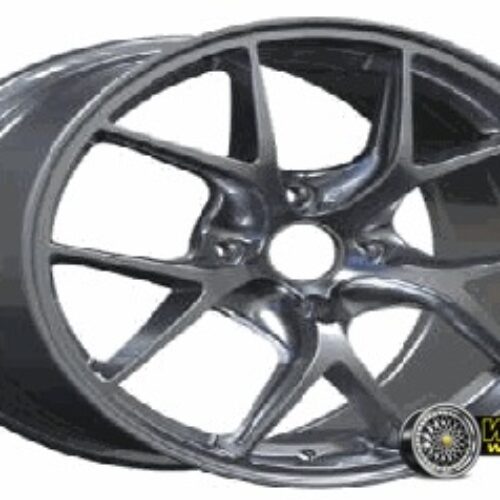 17″x7.5 5X100 YZTV13 MAG WHEEL HYPER BLACK