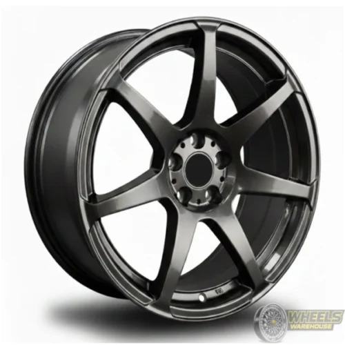 17″x8 5X100 OYTOS1422 MAG WHEEL SET HYPER BLACK SILVER