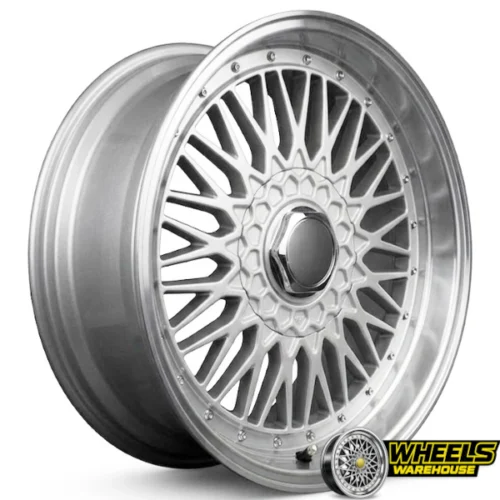 17″x7.5 4X100/4X114 OYTOS960 MAG WHEEL SET SILVER MACHINED LIP