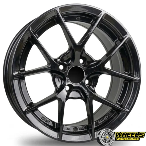 17″x7.5 5X114 OYTOS1089 MAG WHEEL SET HYPER BLACK SILVER