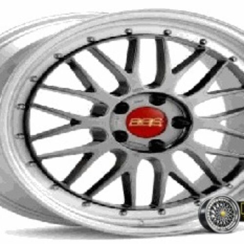 18″x8 5X100 OYTOS862-OTA077 MAG WHEEL HYPER BLACK SILVER MACHINED LIP