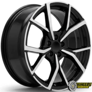 17"x7 5X100 OYR447 MAG WHEEL SET BFM